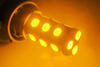 Orangefarbene LEDs - Sockel BAU15S & BA15S
