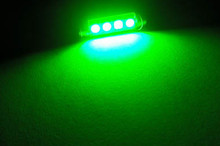 LED-Soffittenlampe grün