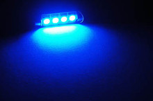 LED-Soffittenlampe Blau