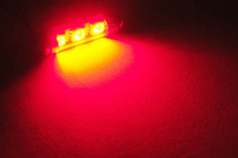 LED-Soffittenlampe rot