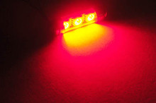 LED-Soffittenlampe rot