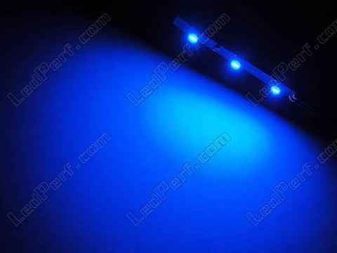 Flexible LED-Streifen smd secable blau