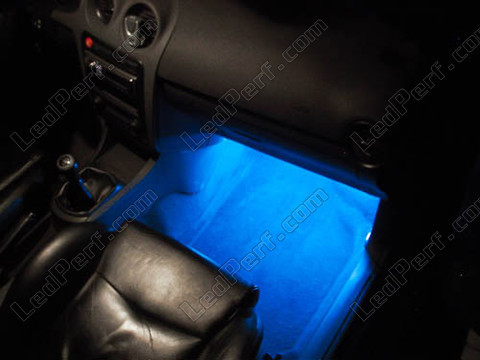 Bodenfüße LED-Leiste Blau wasserdicht wasserdicht 90 cm