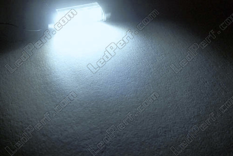 LED-Lampe 42mm C10W Ohne Fehler Odb - Anti-Fehler odb Weiß