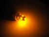 LED-Lampe BAX9S H6W Xtrem orange / gelbe Xenon Effekt