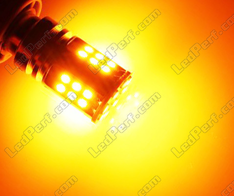 LED-Lampe orange PY21W Leds R5W PY21W P21 5W BA15S Leds orangefarbene Basis ntlt_ptrnampoule_2