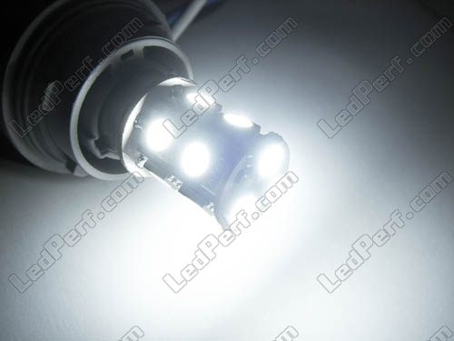 Lampe W21W bis 13 LEDs weiße Hochleistung Basis T20