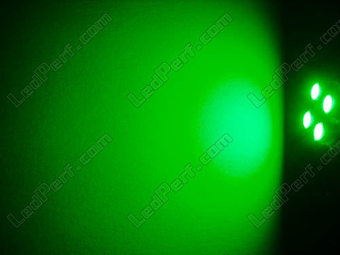 LED-Lampe BA9S T4W Efficacity grün