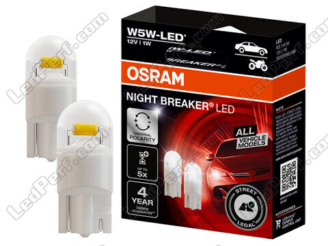 LED-Lampen W5W Osram Night Breaker GEN2 Zugelassene - 2825DWNB-2HFB