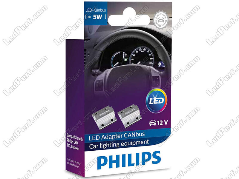 Widerstände Philips Canbus 5W für Positionslampen und LED-Platte - 12956X2
