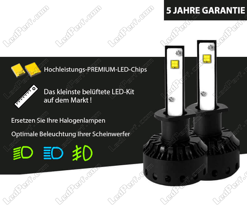 H1 Led-lampe 2,5 zoll Mini LED Projektor Len Hohe Abblendlicht Fit