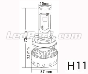 Mini Led H11 Hochleistungs-LED Tuning