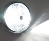 Lampe H4 LED Motorrad einstellbar - Beleuchtung Weiß pur