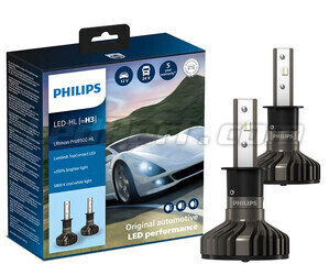 H3 LED-Lampen-Kit PHILIPS Ultinon Pro9100 +350% 5800K - LUM11336U91X2