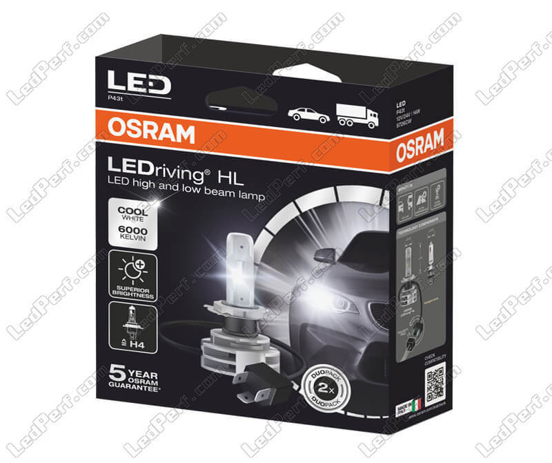 Lampen H4 LED OSRAM LEDriving HL Gen2 - 9726CW