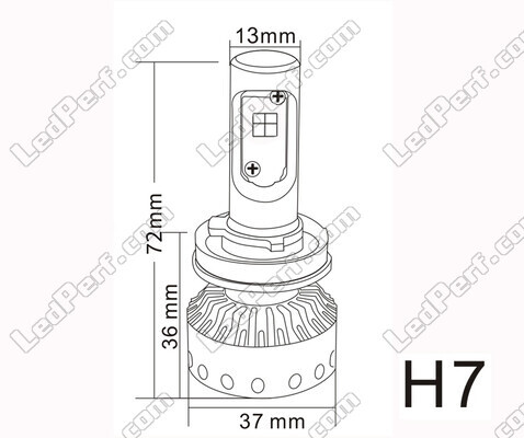 Mini Led H7 Hochleistungs-LED Tuning