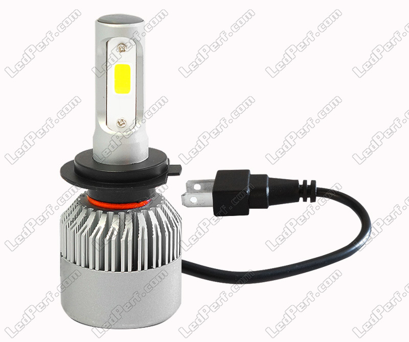 H7 LED-Lampe, belüftet, speziell für Motorräder und Roller - All