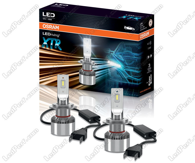 Set aus 2 LED-Lampen H7 Osram LEDriving XTR 6000K - 64210DWXTR