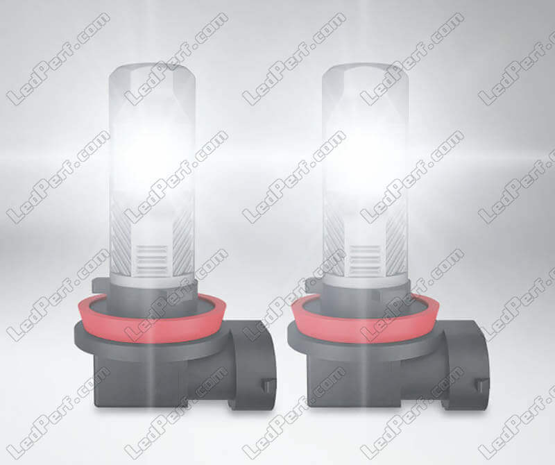 2 Stück H11 H8 LED-Nebelscheinwerfer, 42 SMD-Hochleistungslampen