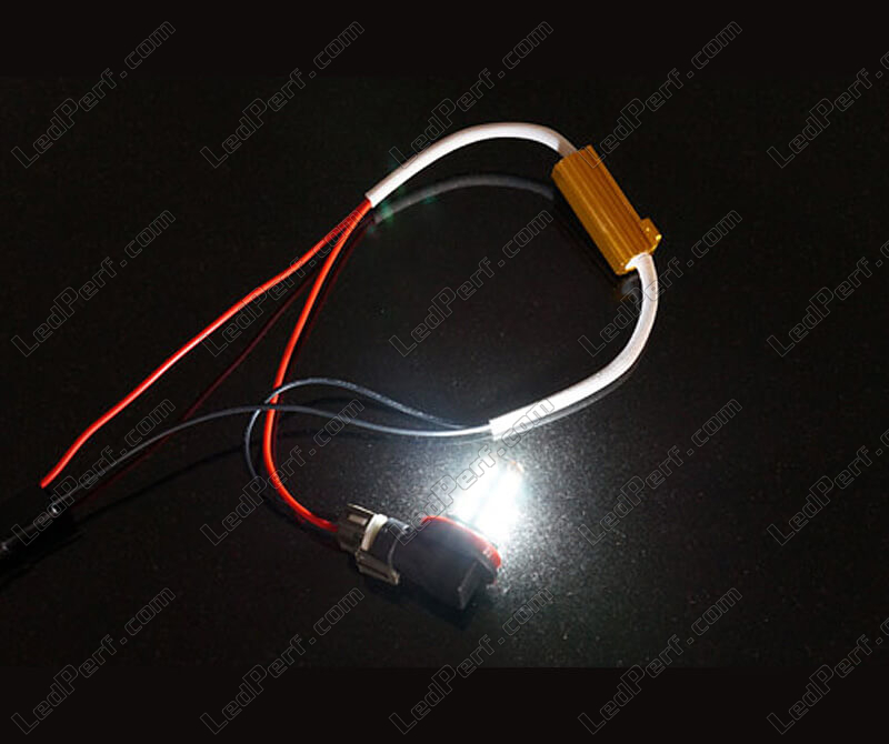 Pack mit 2 HB3 (9005) LED-Lampen 6000K - Xenon-Weiß