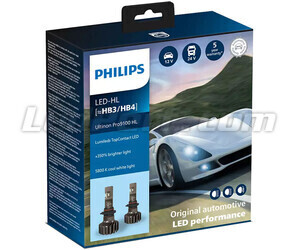 HB3 (9005) LED-Lampen-Kit PHILIPS Ultinon Pro9100 +350% 5800K - LUM11005U91X2