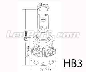 Mini Led HB3 Led Hochleistung Tuning