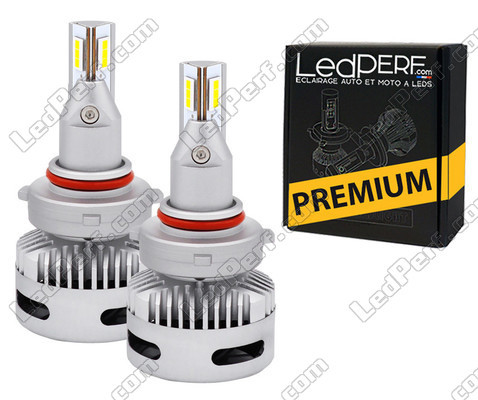 HB3 LED-Lampen für Autos mit Linsenscheinwerfern.