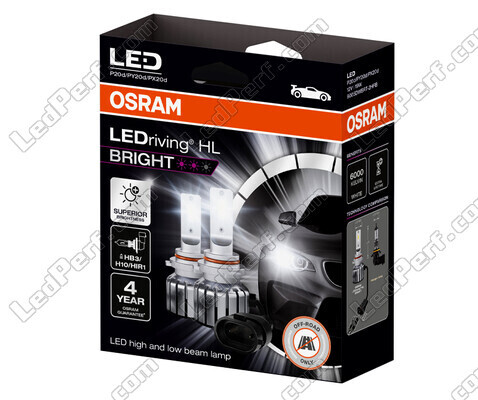 Verpackung HB3/9005 LED Birnen Osram LEDriving HL Bright - 9005DWBRT-2HFB