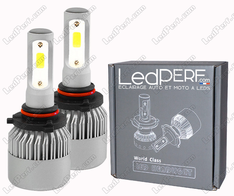 Kit HB4-LED-Lampen, belüftet für Auto und Motorrad - All in One