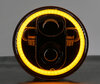 Optisch Motorrad Voll-LED schwarz für runde Scheinwerfer 5.75 Zoll - Typ 4