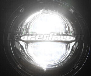 Optisch Motorrad Voll-LED Chrom für Scheinwerfer runde mit 5.75 Zoll - Typ 5