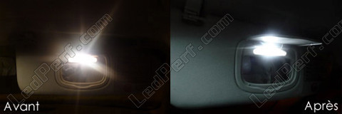 LED-Spiegel für den Sonnenschutz Alfa Romeo 159
