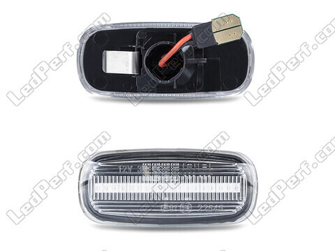 Stecker der sequentiellen LED-Seitenblinker für Audi A8 D2 - Transparente Version
