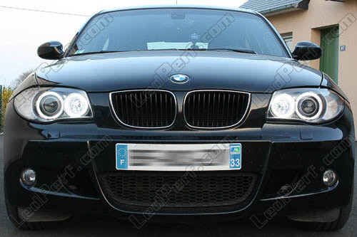 Paket Angel-Eyes-LED für BMW Serie 1 Phase 2 E81 E82 E87 E88 - MTEC V3.0