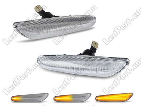 Sequentielle LED-Seitenblinker für BMW Serie 1 (E81 E82 E87 E88) - Klare Version