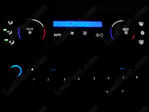 LED-Pack für Tacho/Armaturenbrett für BMW Serie 3 (E36) blau / rot
