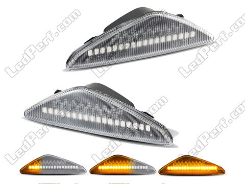 Sequentielle LED-Seitenblinker für BMW X3 (F25) - Klare Version