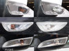Led Seitliche Fahrtrichtungsanzeiger Dacia Sandero 3 vor und nach