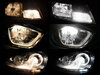 Vergleich des Abblendlicht-Xenon-Effekts von DS Automobiles DS4 vor und nach der Modifikation