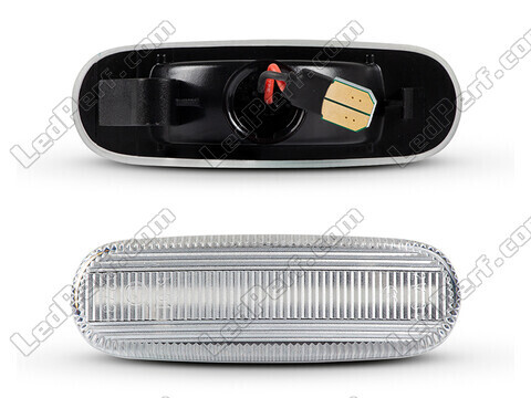 Stecker der sequentiellen LED-Seitenblinker für Fiat Doblo - Transparente Version