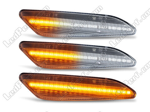 Beleuchtung der sequentiellen LED-Seitenblinker in transparent für Fiat Tipo III