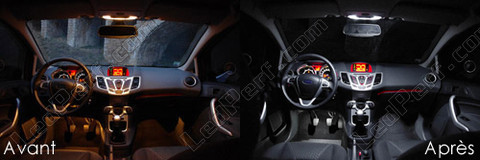 Led Fahrzeuginnenraum Ford Fiesta MK7