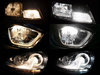 Vergleich des Abblendlicht-Xenon-Effekts von Ford Puma II vor und nach der Modifikation