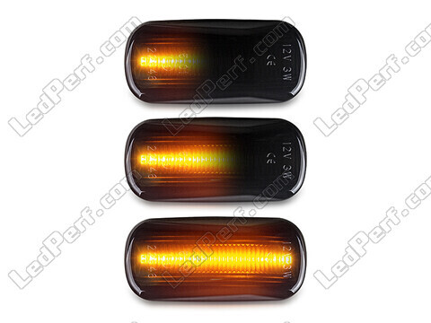 Beleuchtung der dynamischen LED-Seitenblinker in schwarz für Honda Accord 7G