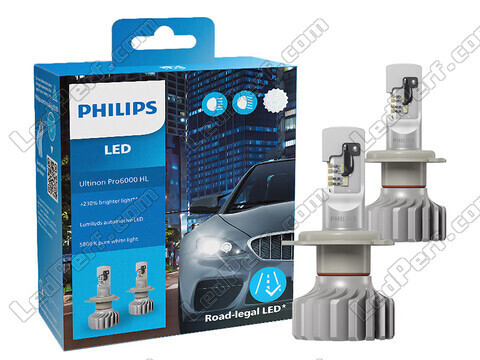 Verpackung LED-Lampen Philips für Jeep Wrangler III (JK) - Ultinon PRO6000 zugelassene