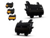 Dynamische LED-Seitenblinker für Jeep  Wrangler IV (JL) - Rauchschwarze Version