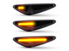 Beleuchtung der dynamischen LED-Seitenblinker in schwarz für Mazda 5 phase 2