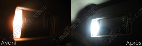 LED-Spiegel für den Sonnenschutz Mazda 6 phase 2