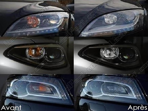 Led Frontblinker Mazda BT-50 phase 3 vor und nach
