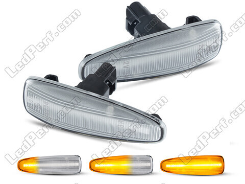 Sequentielle LED-Seitenblinker für Mitsubishi Lancer X - Klare Version